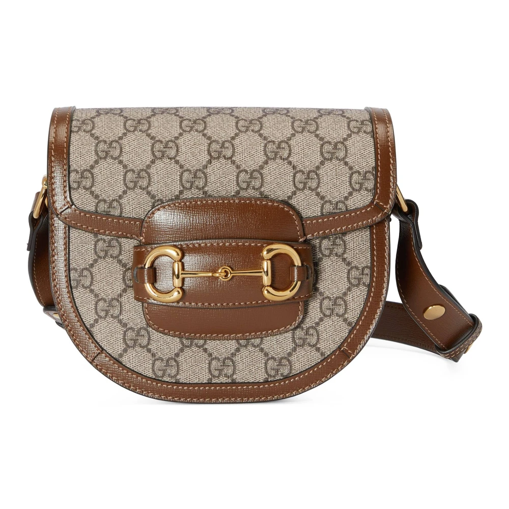 Gucci Women's Beige Mini Horsebit 1955 Shoulder Bag - Cross Body Bags - One Size - Bags