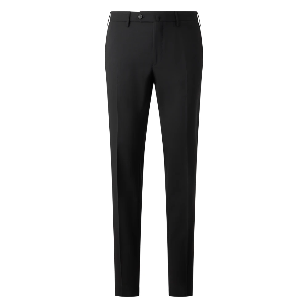 Slowear Black Slim Trousers In Wool Blend - Male - Suit Trousers - Xl - Trousers