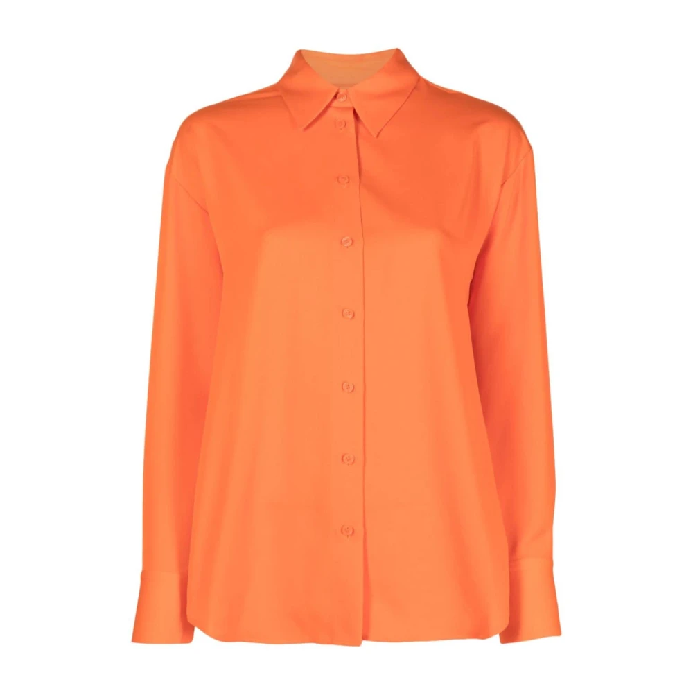 Calvin Klein Oranje Dameskleding Shirts Orange Dames
