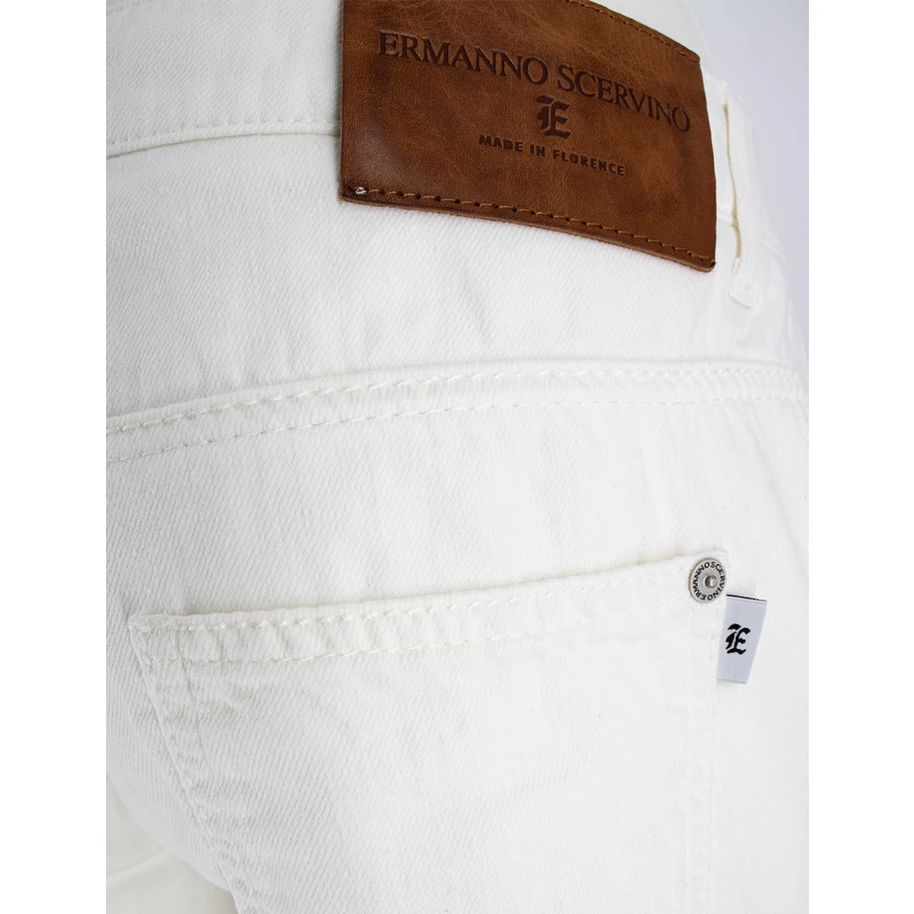 Ermanno Scervino Jeans White Dames