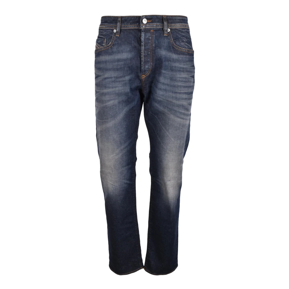 Diesel Klassieke Katoen Elastaan Jeans Blue Heren