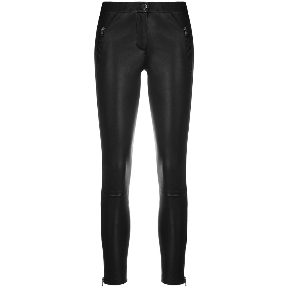 Arma Stretch Fitted Biker Leggings Black Dames