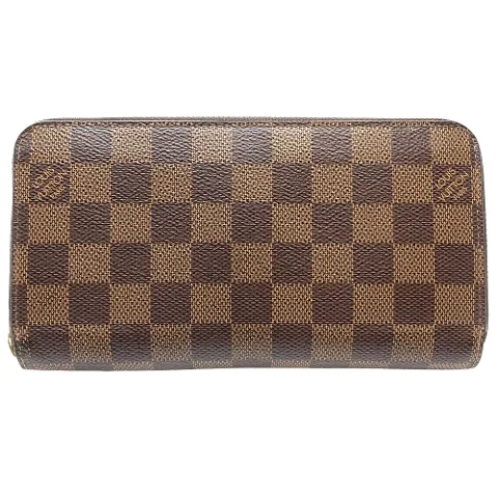 Louis Vuitton Vintage Pre-owned Canvas wallets Brown Dames