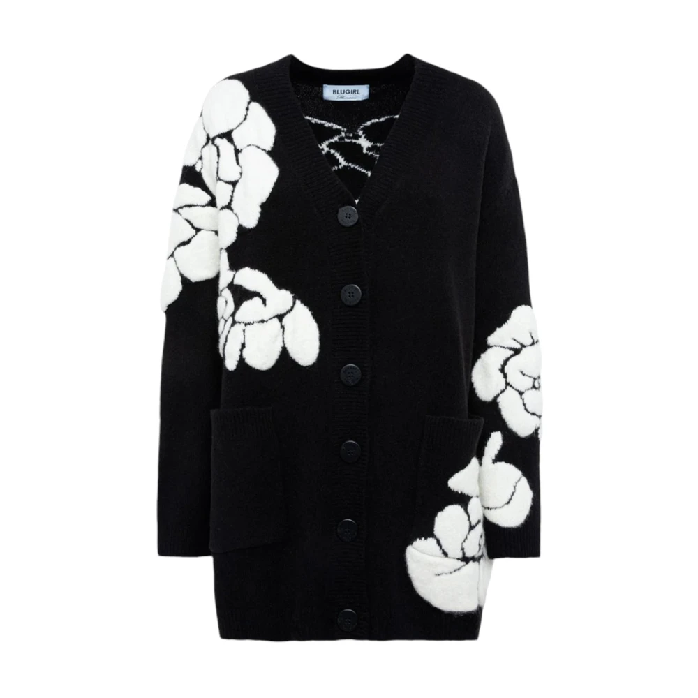 Blugirl Stijlvolle Gebreide Top Black Dames