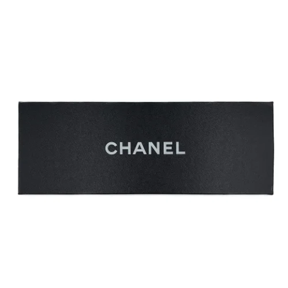 Chanel Vintage Pre-owned Leather belts Black Dames