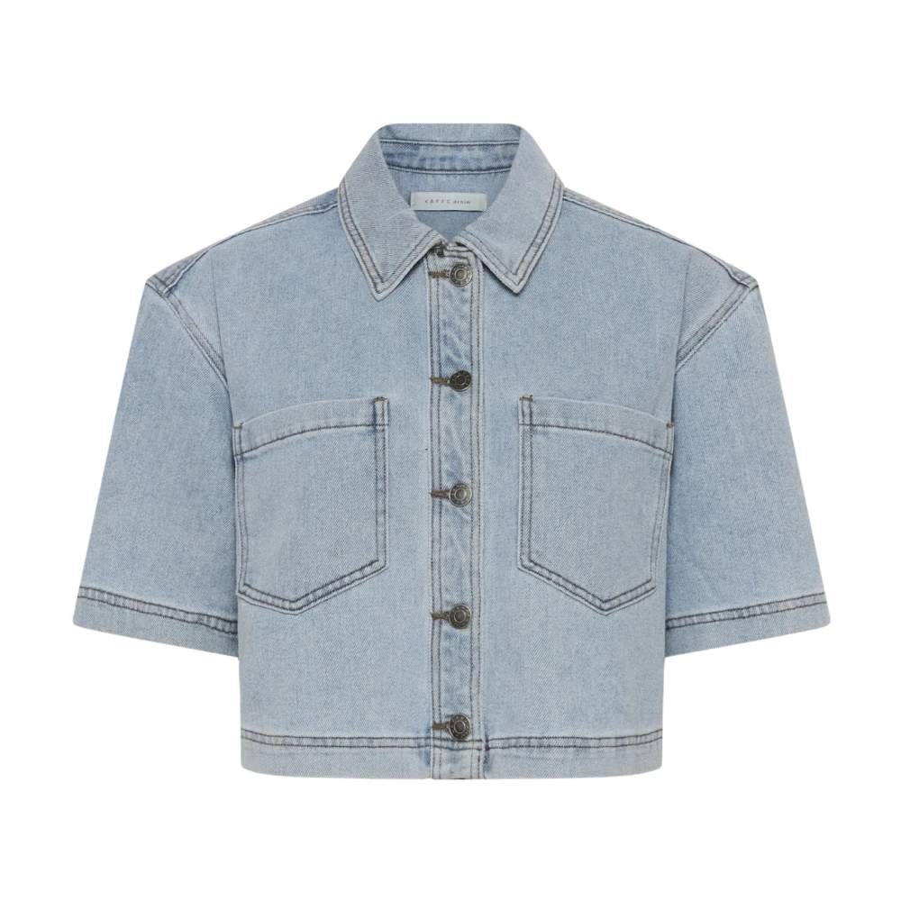 Kaffe Women's Blue Shirts, M, Denim Shirts