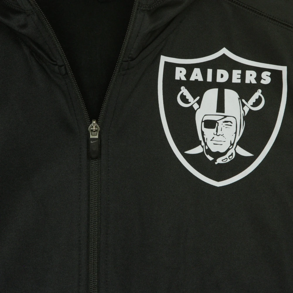 Nike Tracksuit jack met mascotte logo Black Heren