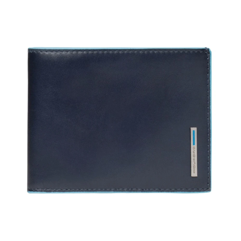 Piquadro Mannelijk Blauw Square Wallet