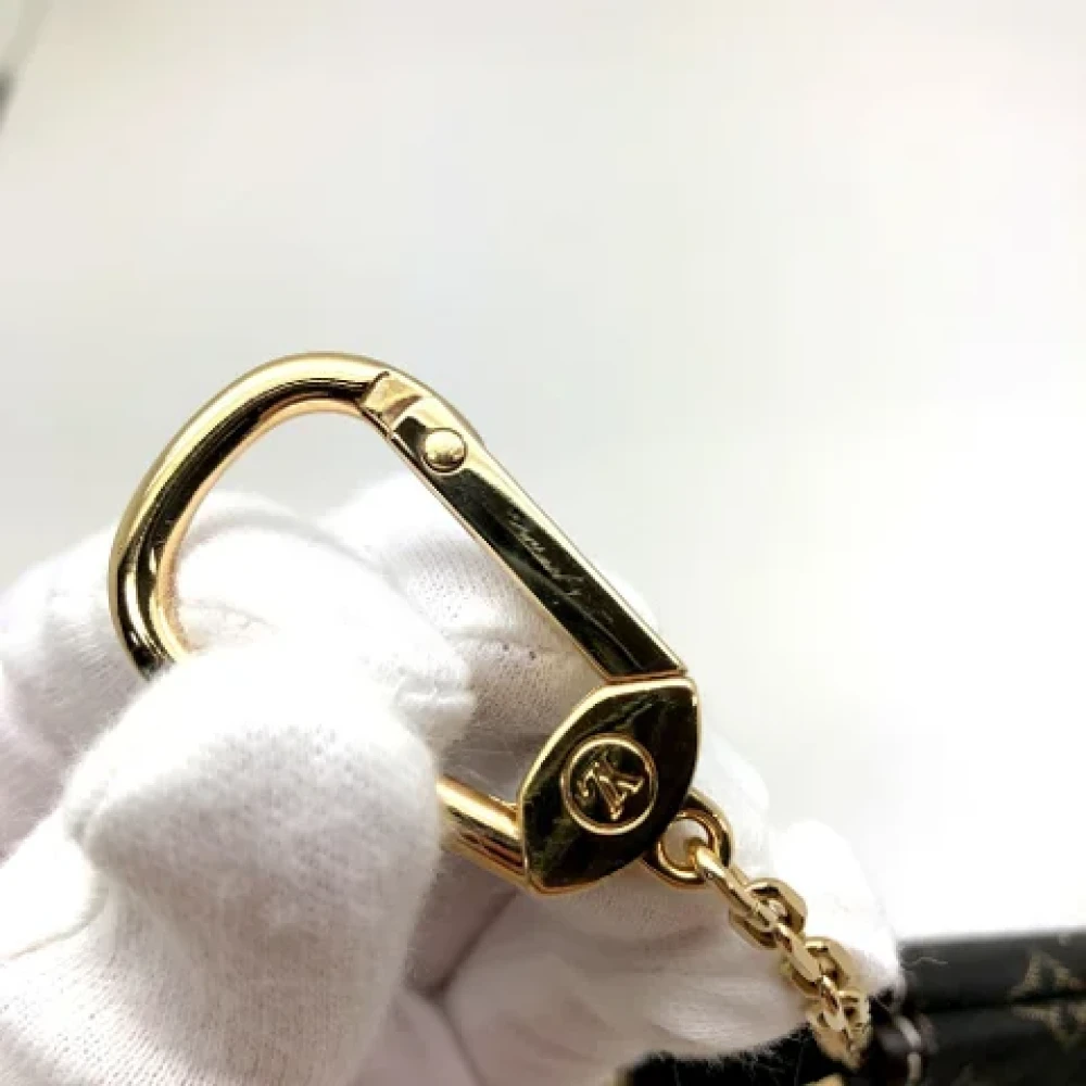 Louis Vuitton Vintage Pre-owned Canvas pouches Black Dames