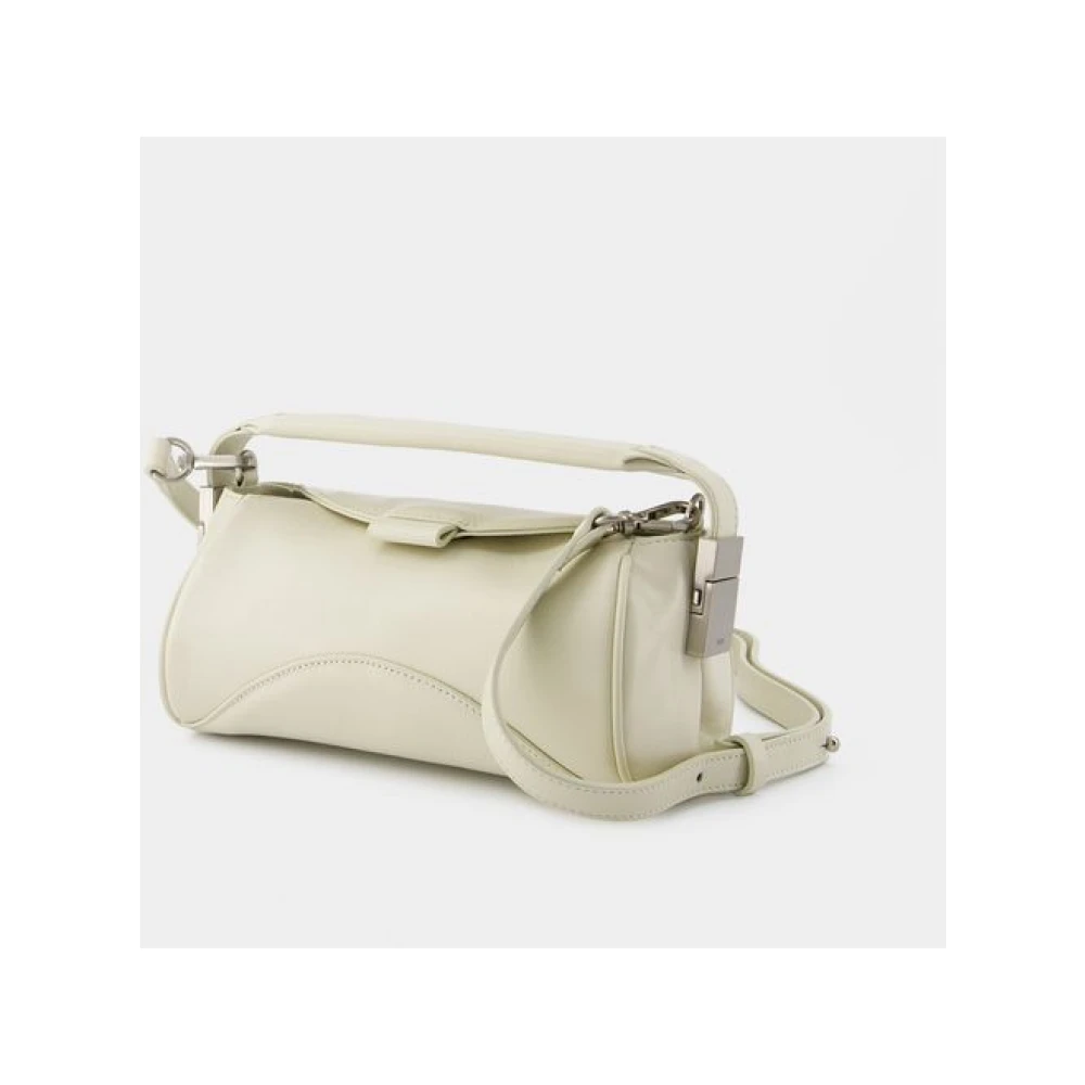 Osoi Leren Cassette Tas in Beige Dames