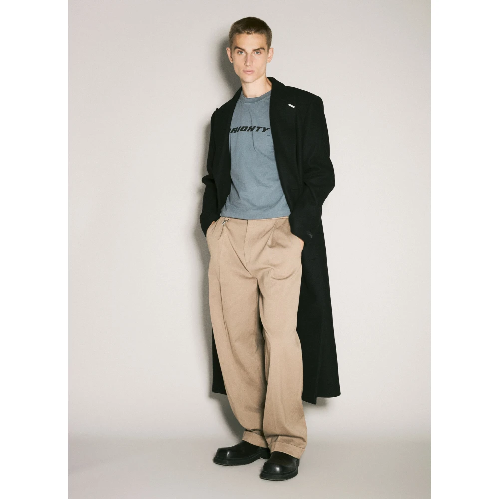 Eytys Twill Trinity Broek met Knotted Hardware Beige Heren