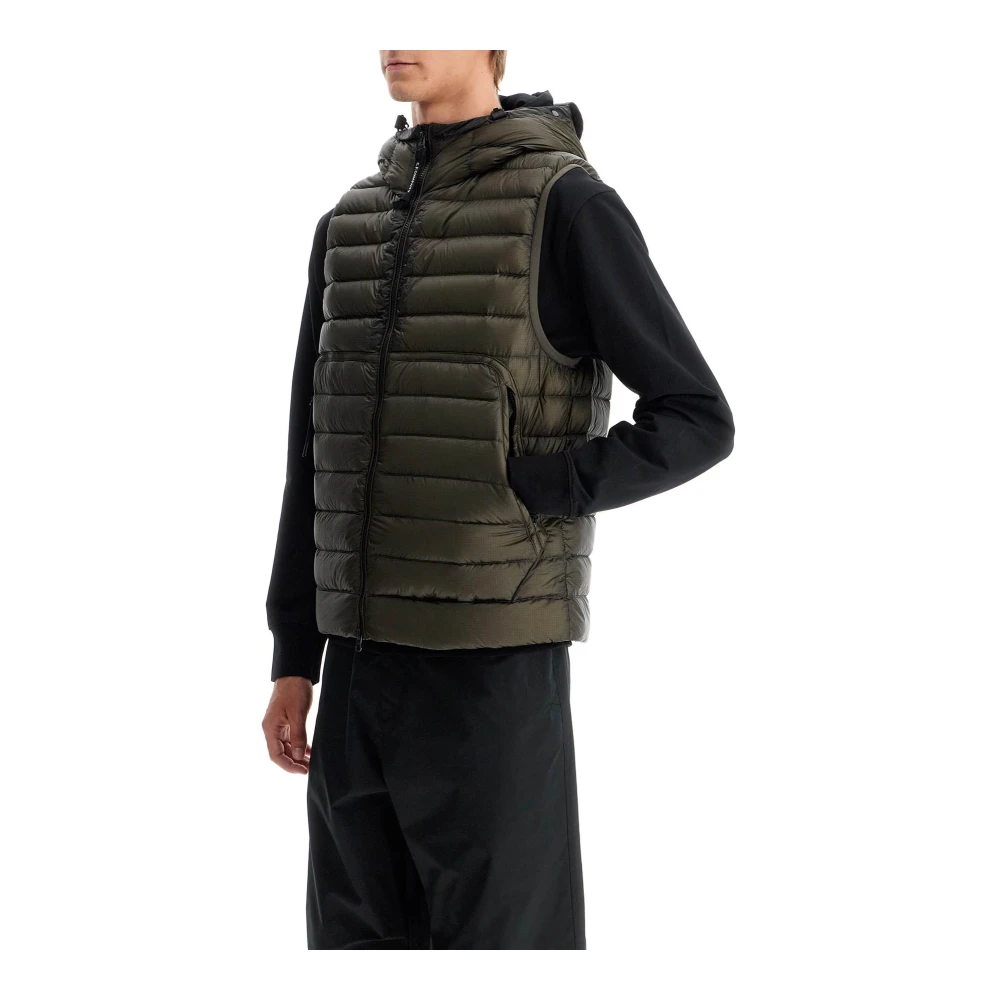 C.P. Company Gewatteerd Goggle Vest Green Heren