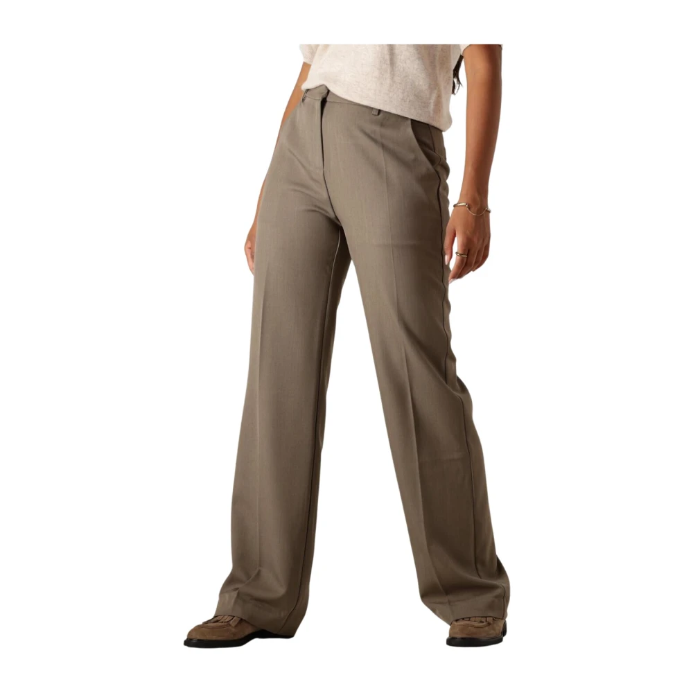 NEO NOIR Groene Alice Structure Broek Green Dames