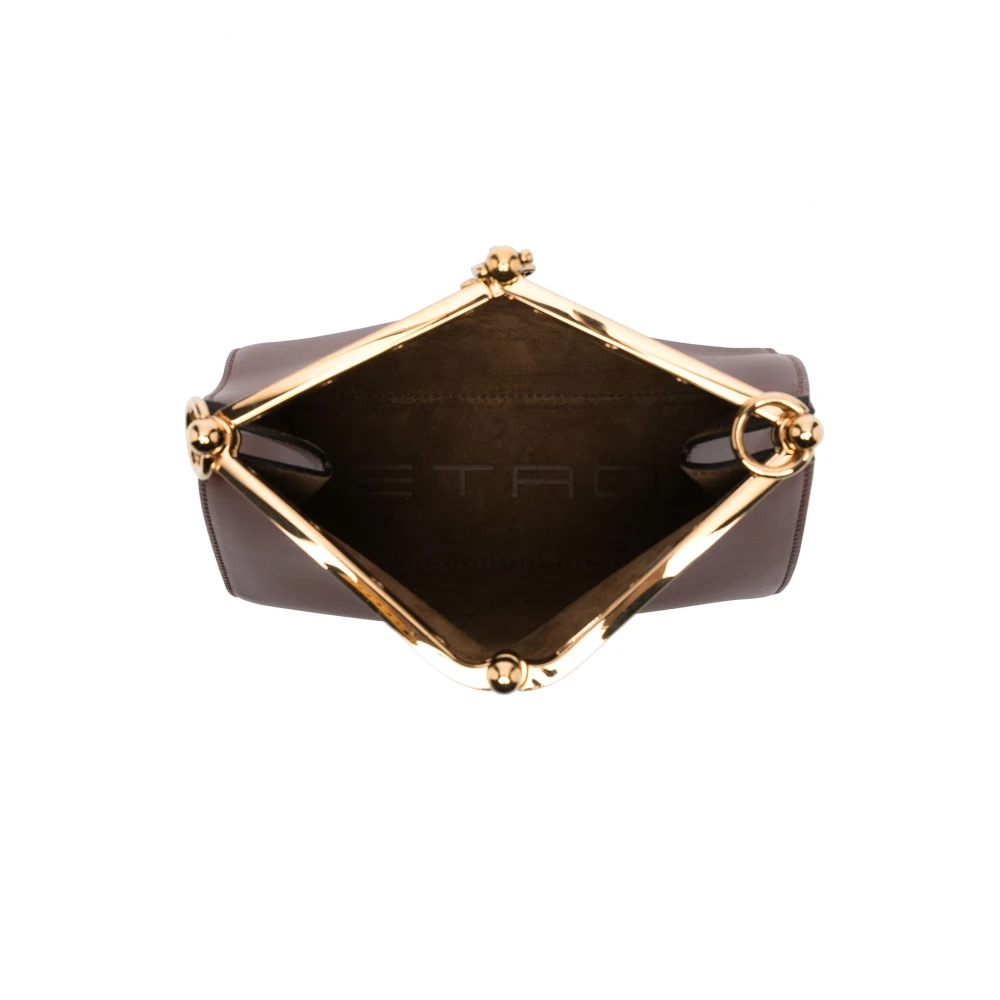ETRO Vela Schoudertas Brown Dames