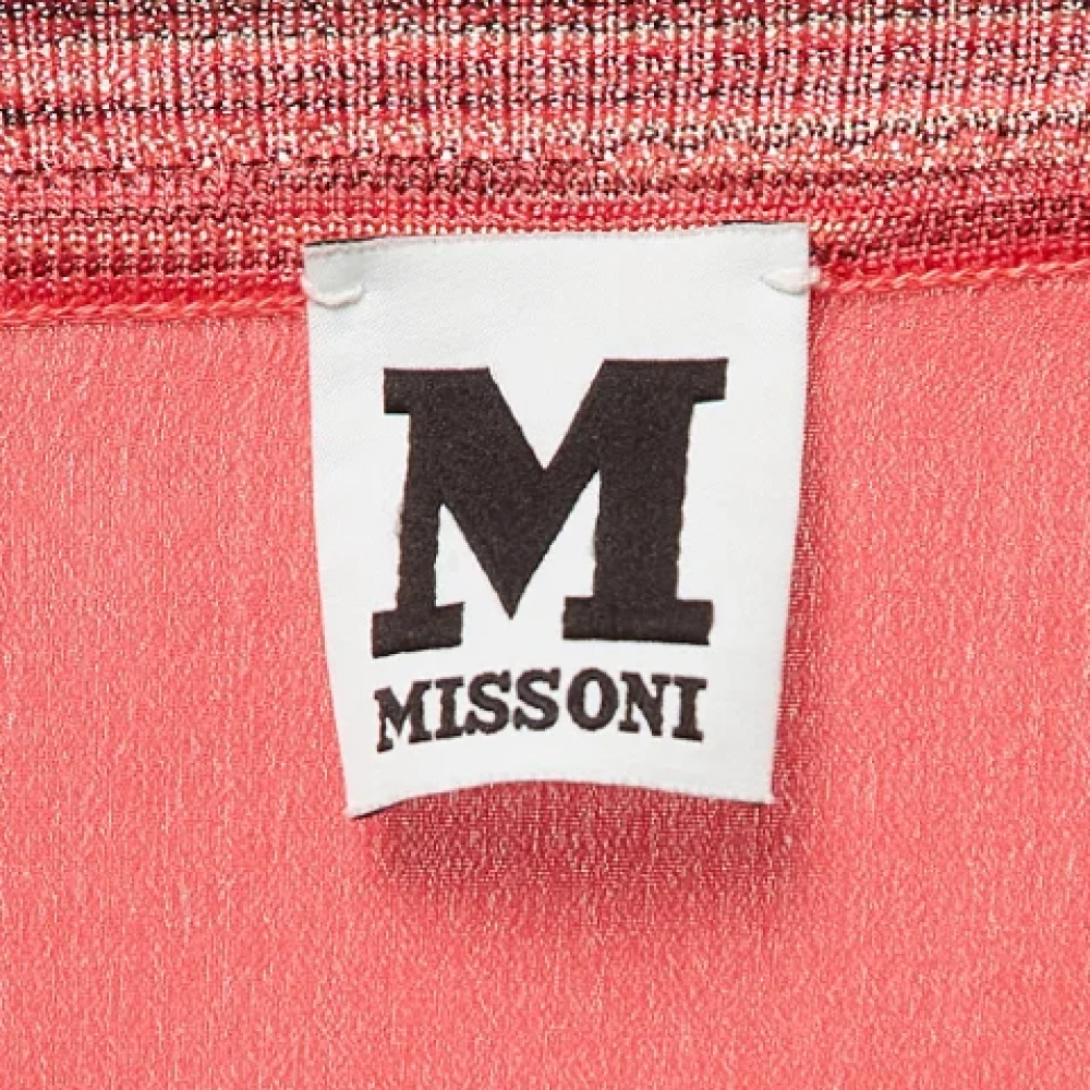 Missoni Pre-owned Knit tops Pink Dames
