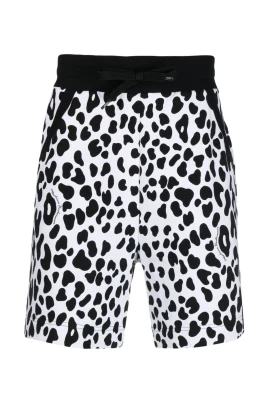 Logoband Stretch-bomullsshorts