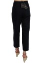 pantalons-en-coton-noir