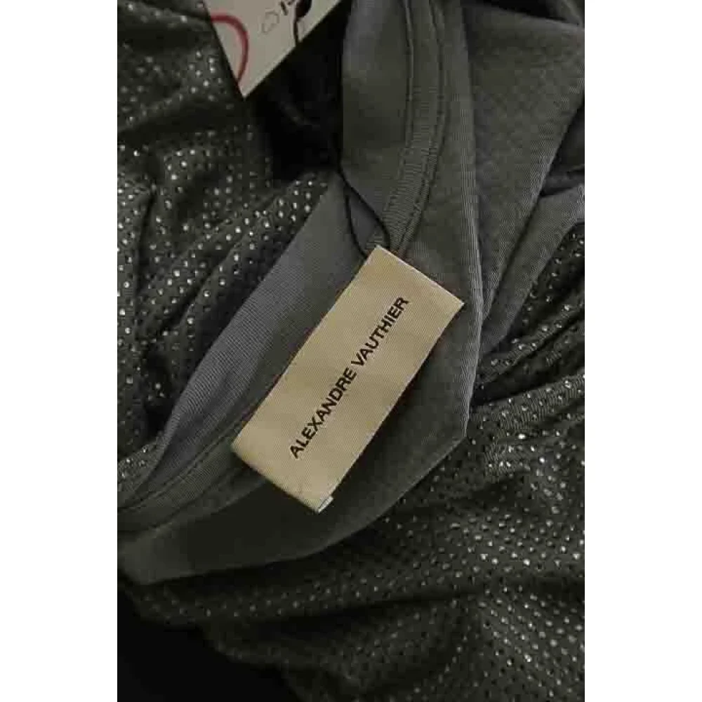 Alexandre Vauthier Pre-owned Cotton tops Gray Dames