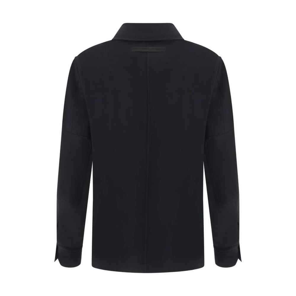 Ermenegildo Zegna Kasjmier Shirt met Zakken Black Heren