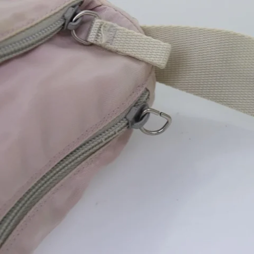 Prada Vintage Pre-owned Nylon prada-bags Pink Dames