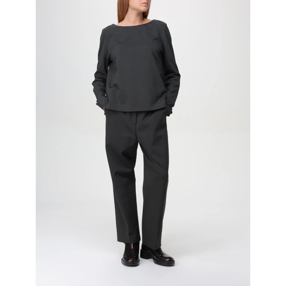 Liviana Conti Zwarte Broek voor Vrouwen Black Dames