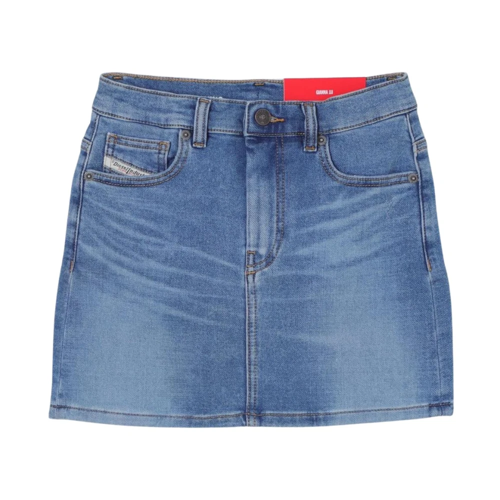 Diesel Women's Blue Denim Skirt