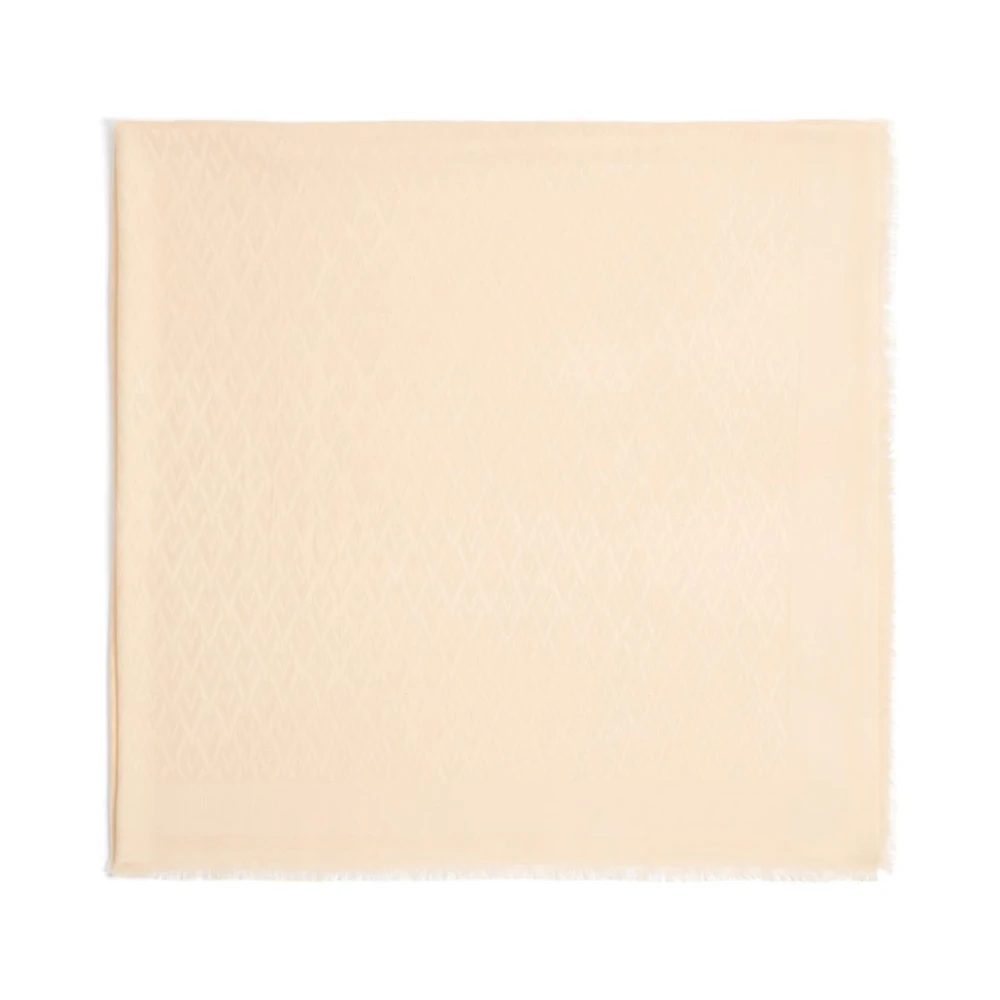 Valentino Garavani Jacquard Shawl Sjaals Beige Dames