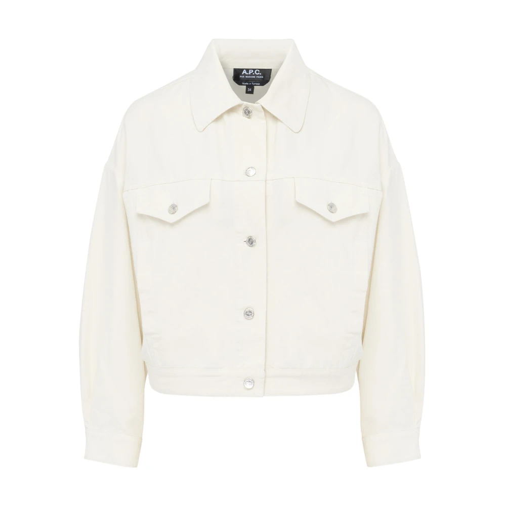 A.p.c. Cally Blouson Jas White Dames
