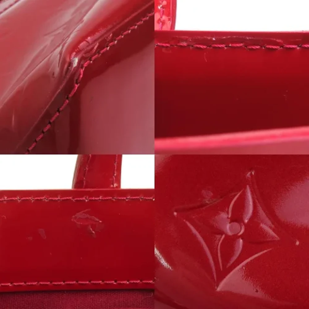 Louis Vuitton Vintage Pre-owned Leather louis-vuitton-bags Red Dames