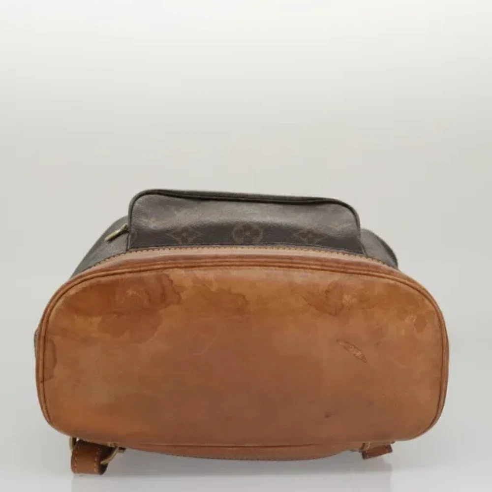 Louis Vuitton Vintage Pre-owned Canvas backpacks Brown Dames