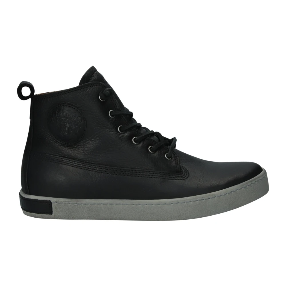 Blackstone Am02 High-top Sneaker Heren Schoenen Zwart