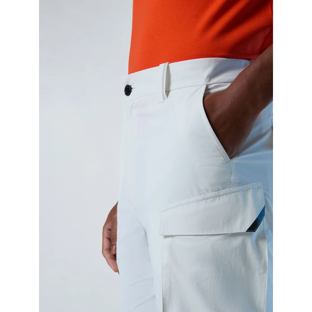North Sails Casual Shorts White Heren