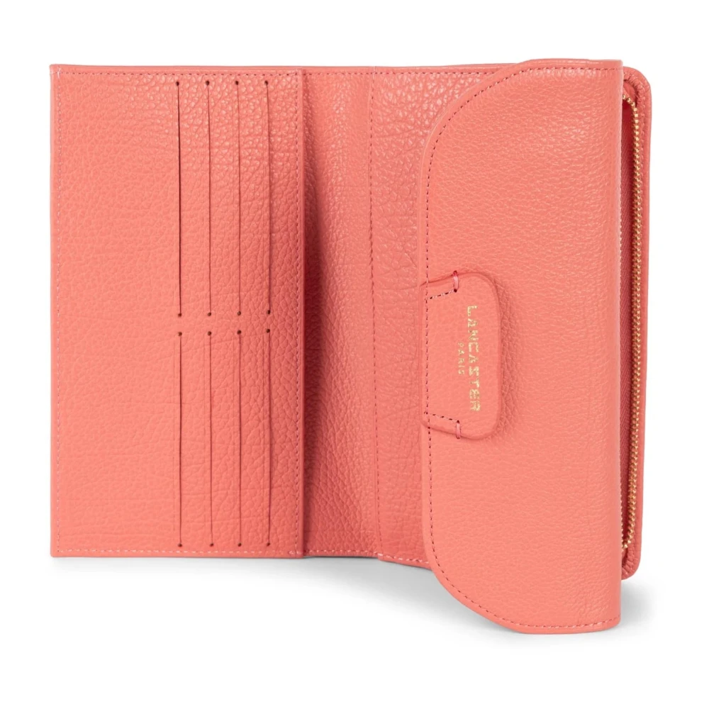 Lancaster Dune Flap Rugzak met Drukknoopsluiting Pink Dames