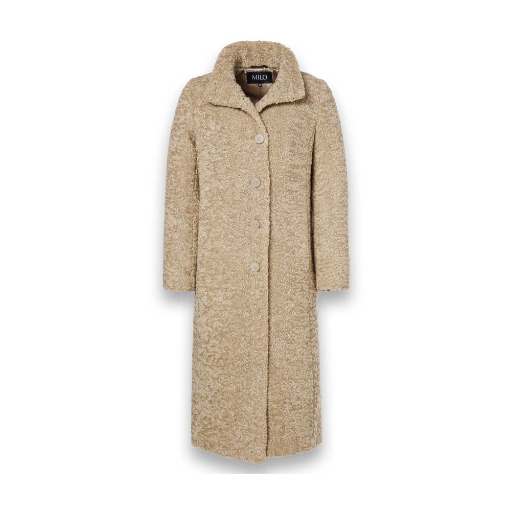 Milo Coats Stijlvolle FLO Jas Beige Dames
