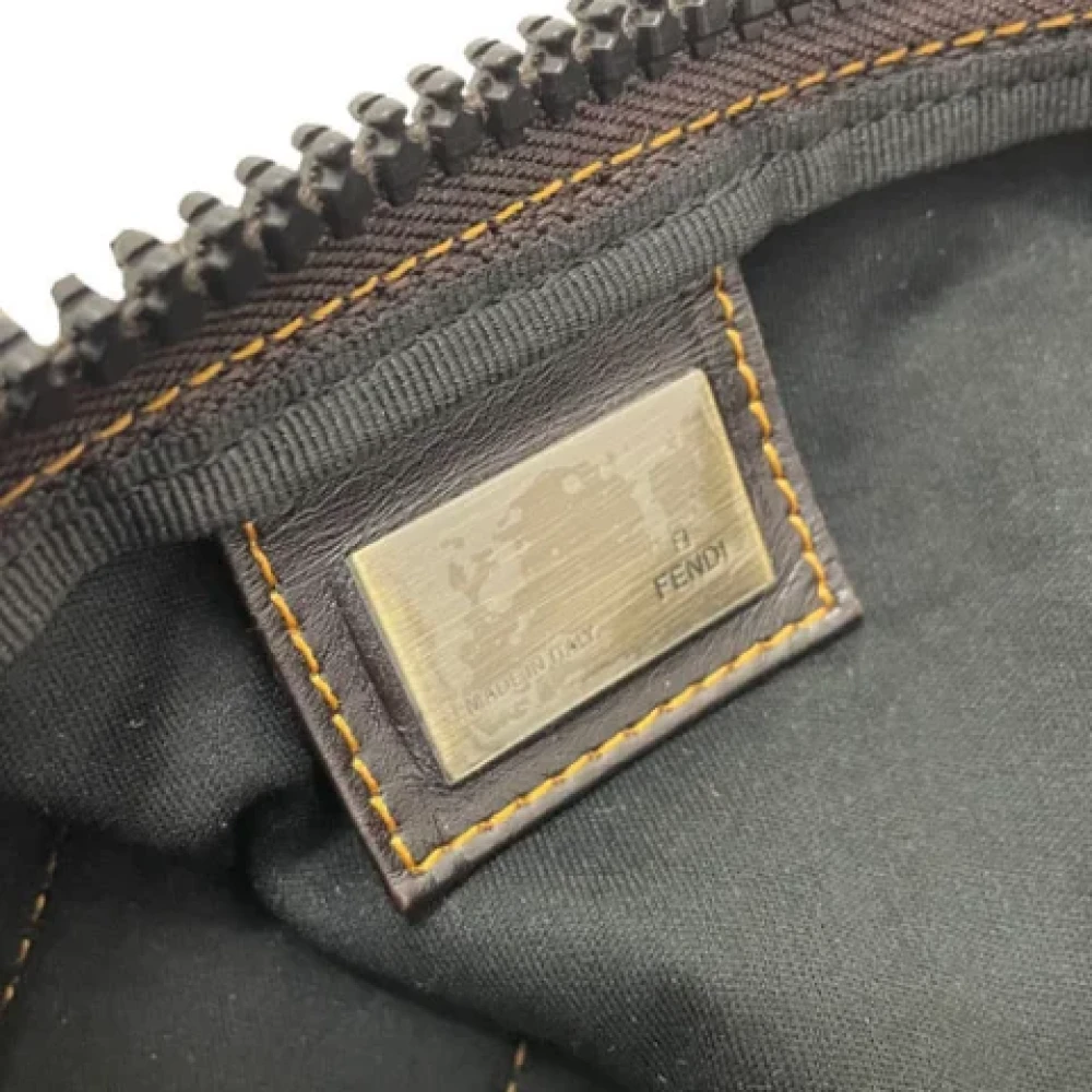 Fendi Vintage Pre-owned Fabric fendi-bags Brown Dames