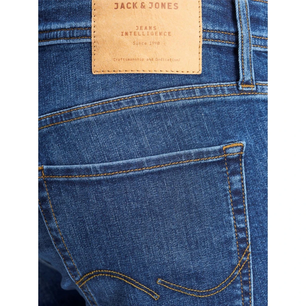 jack & jones Slim Blauwe Jeans voor Mannen Blue Heren