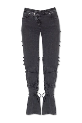 Jeans med snören