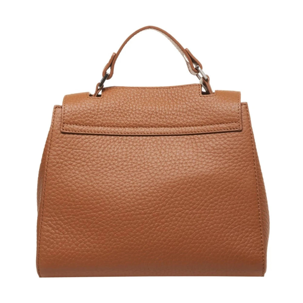 Orciani Bruine Handtas Sveva Soft Elegant Ontwerp Brown Dames