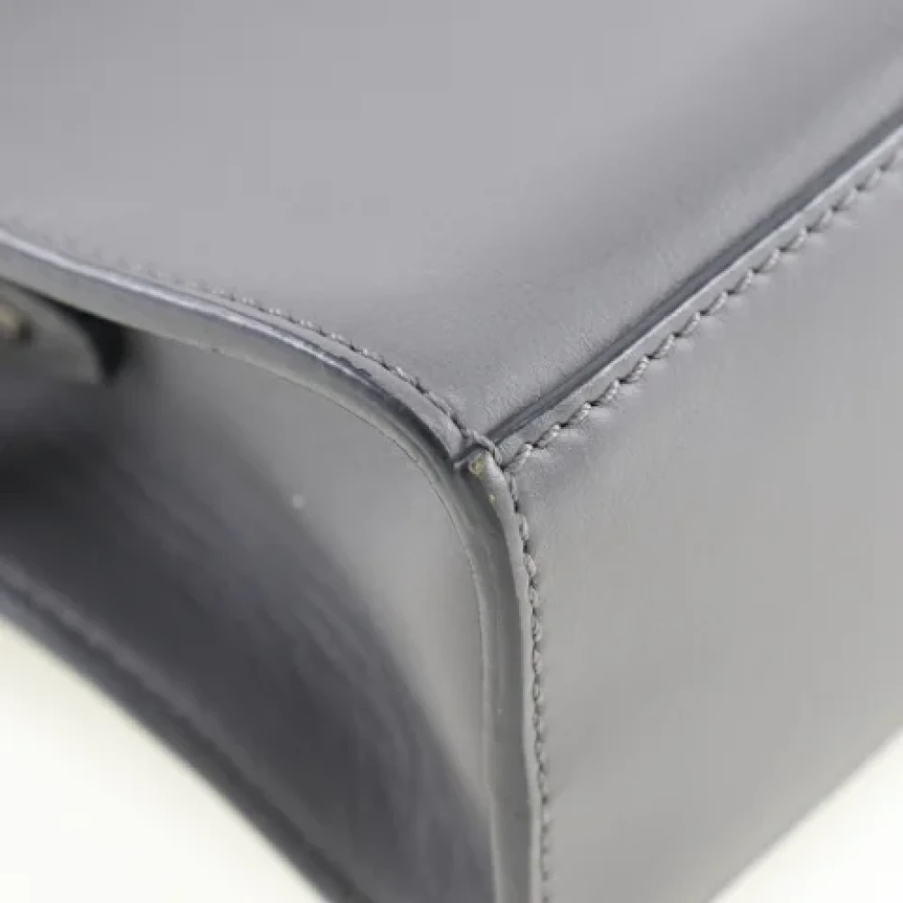 Fendi Vintage Pre-owned Leather shoulder-bags Black Dames