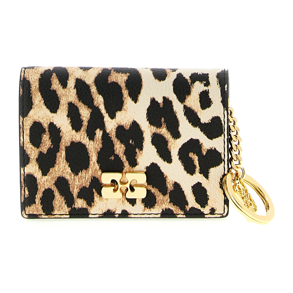 Ganni Women's Bou Card Holder With Flap