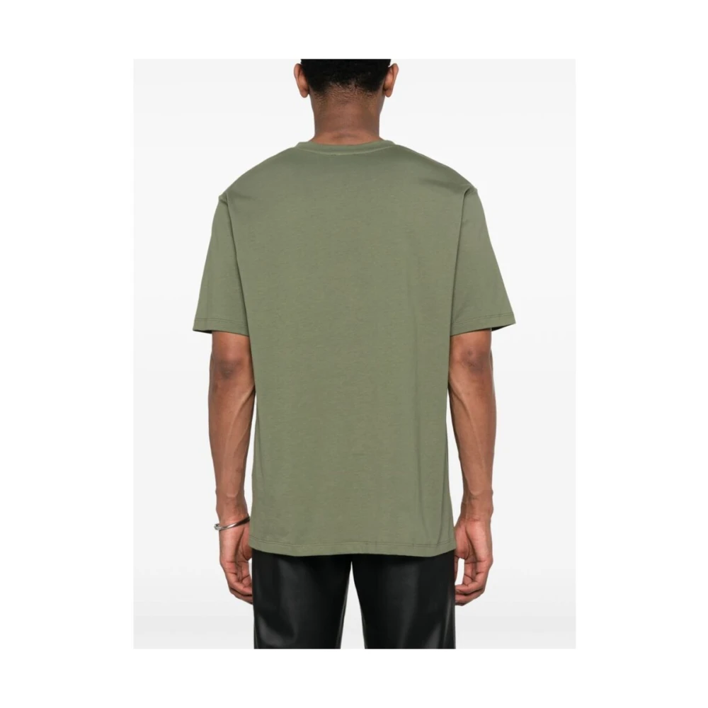 Balmain T-Shirts Green Heren