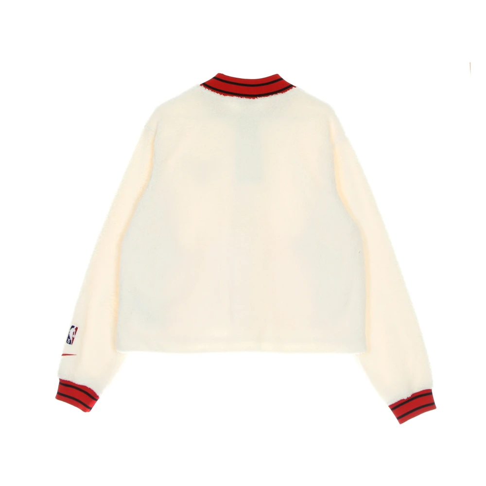 Nike NBA Courtside Jack met Chicago Bulls Logo Beige Dames