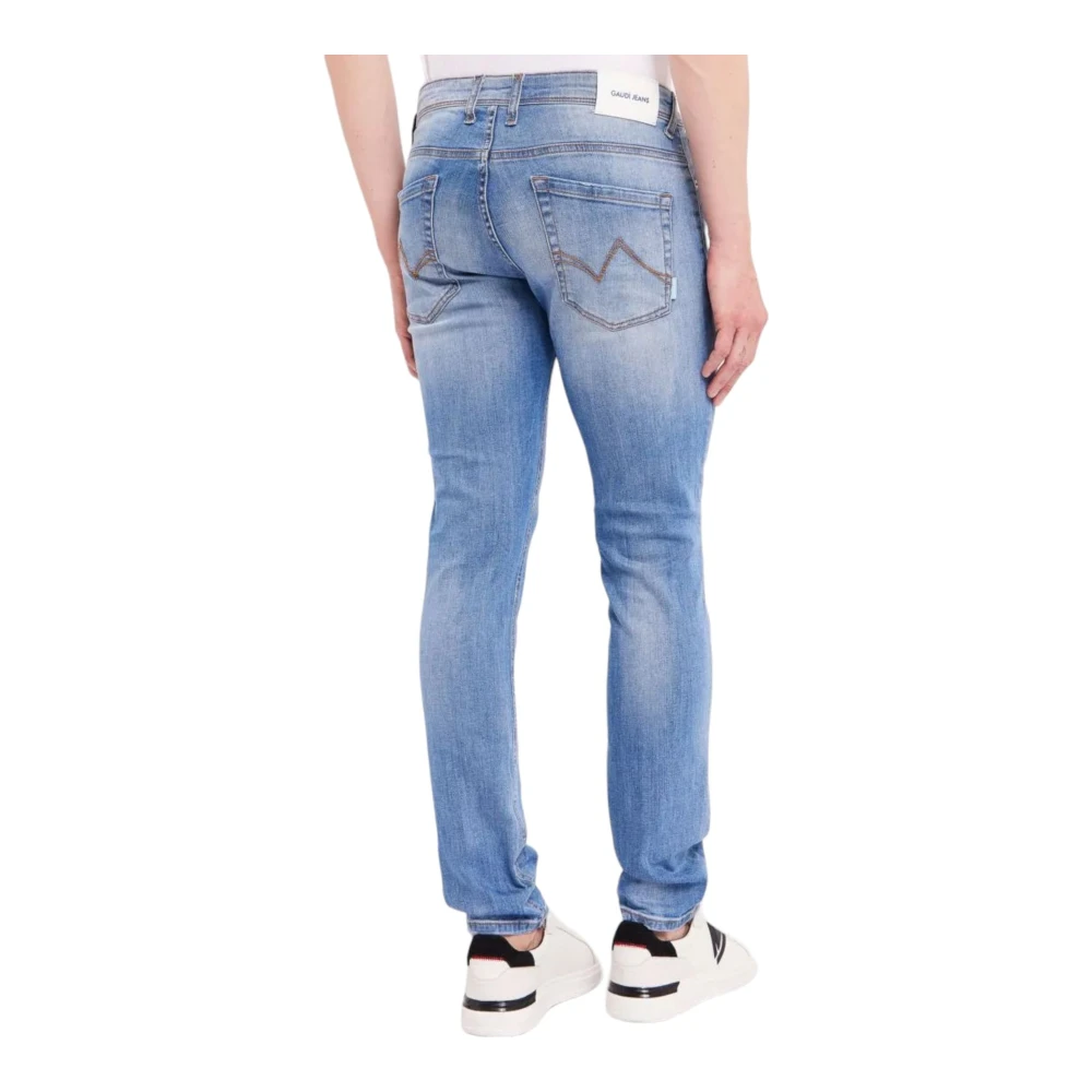 Gaudi Slim-fit Denim Broek Blue Heren