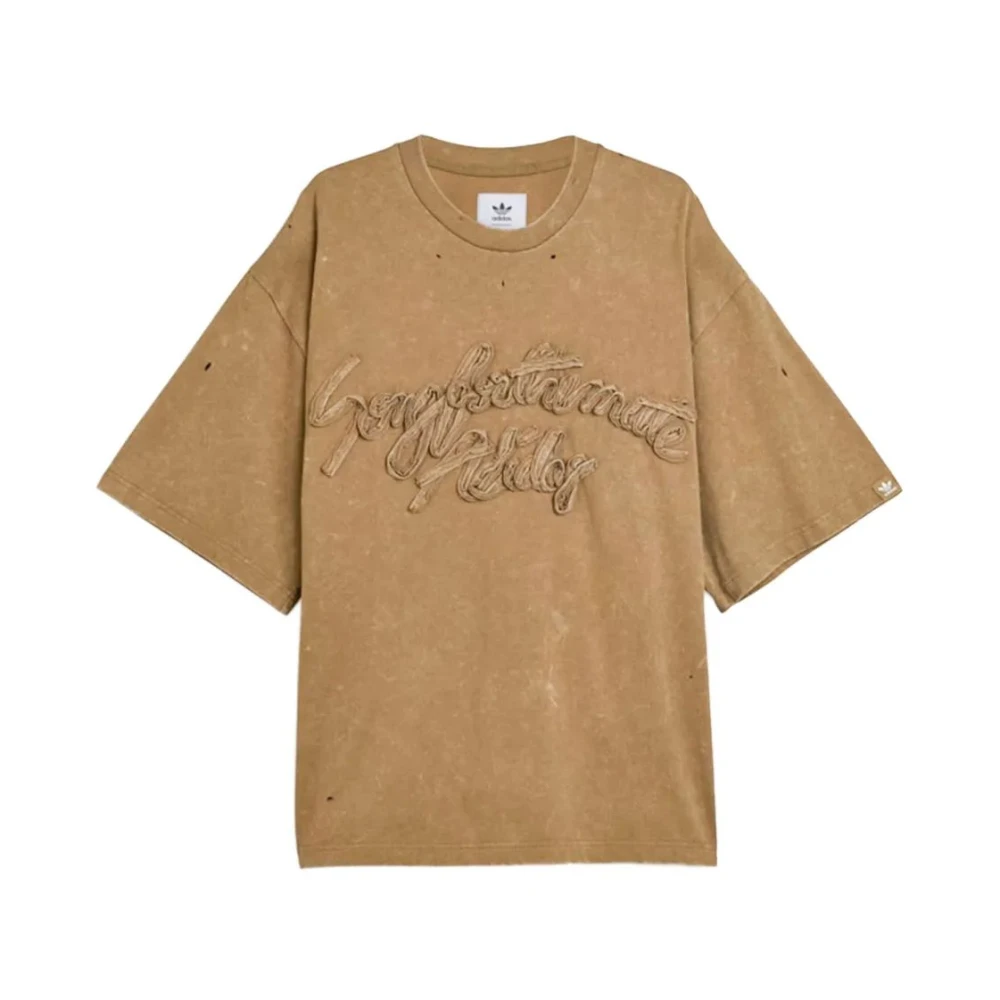 Adidas - Tops > T-Shirts - Brown - Adidas - Modalova