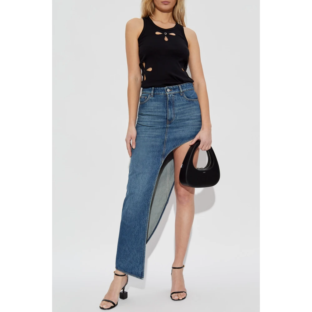 Coperni Top met kantpatroon Black Dames