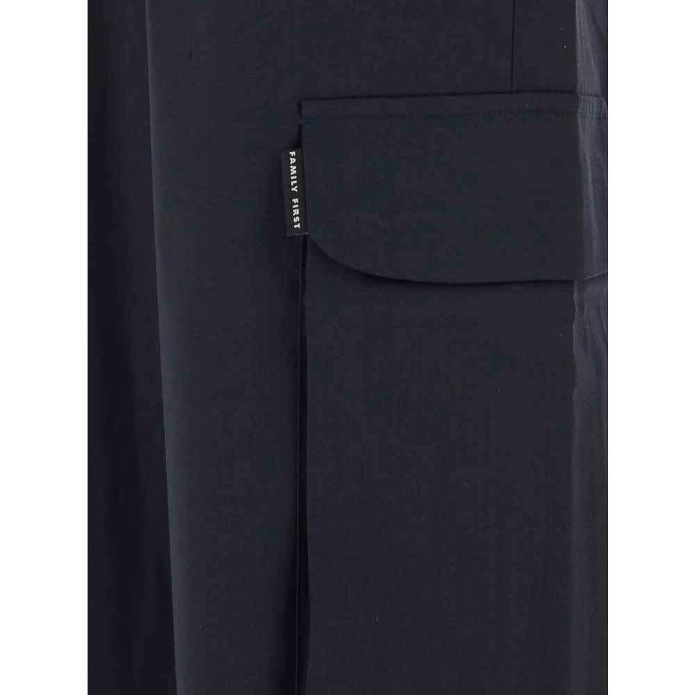 Family First Cargo Pants in wolmix Blue Heren
