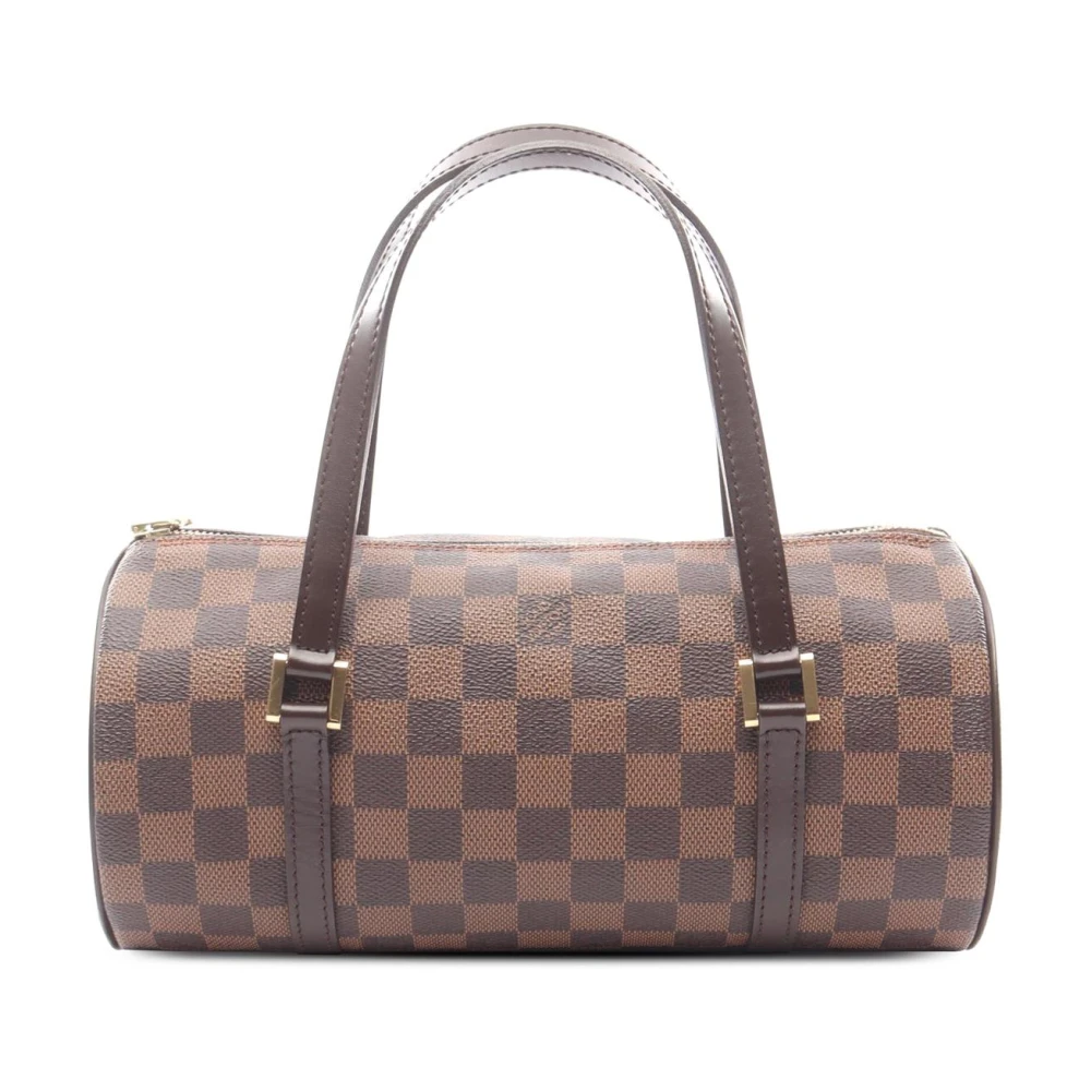 Louis Vuitton Vintage Women's Brown Pre-Owned Stylish Barrel Handbag