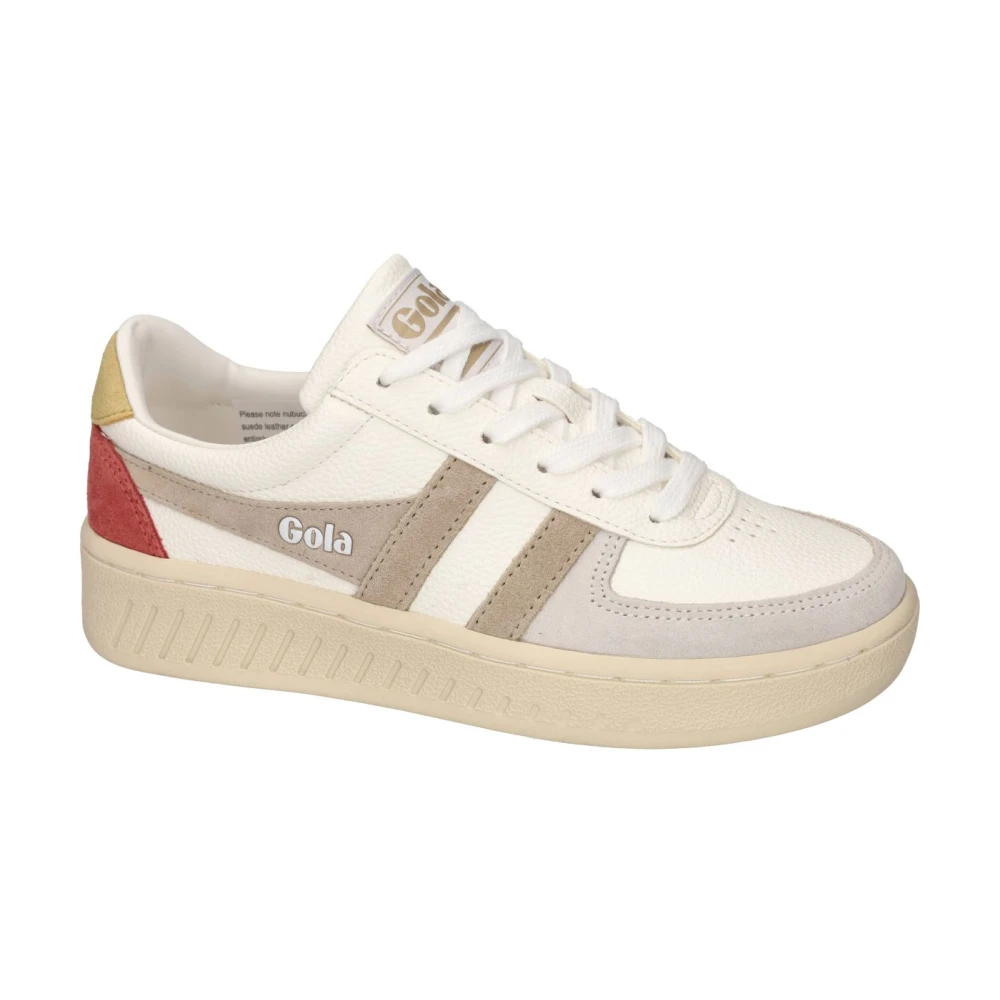 Gola Grandslam Trident Trainer Dames Schoenen Wit