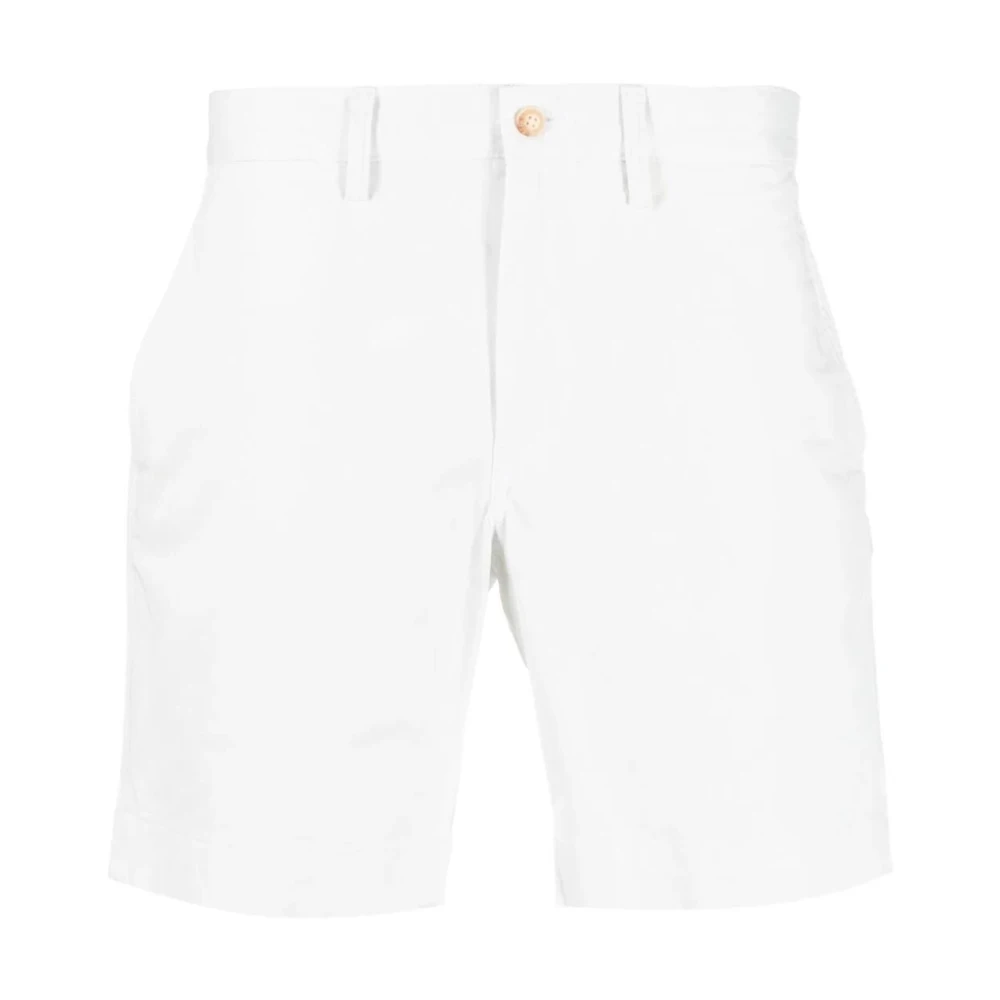 Ralph Lauren Vit Deckwash Short White, Herr