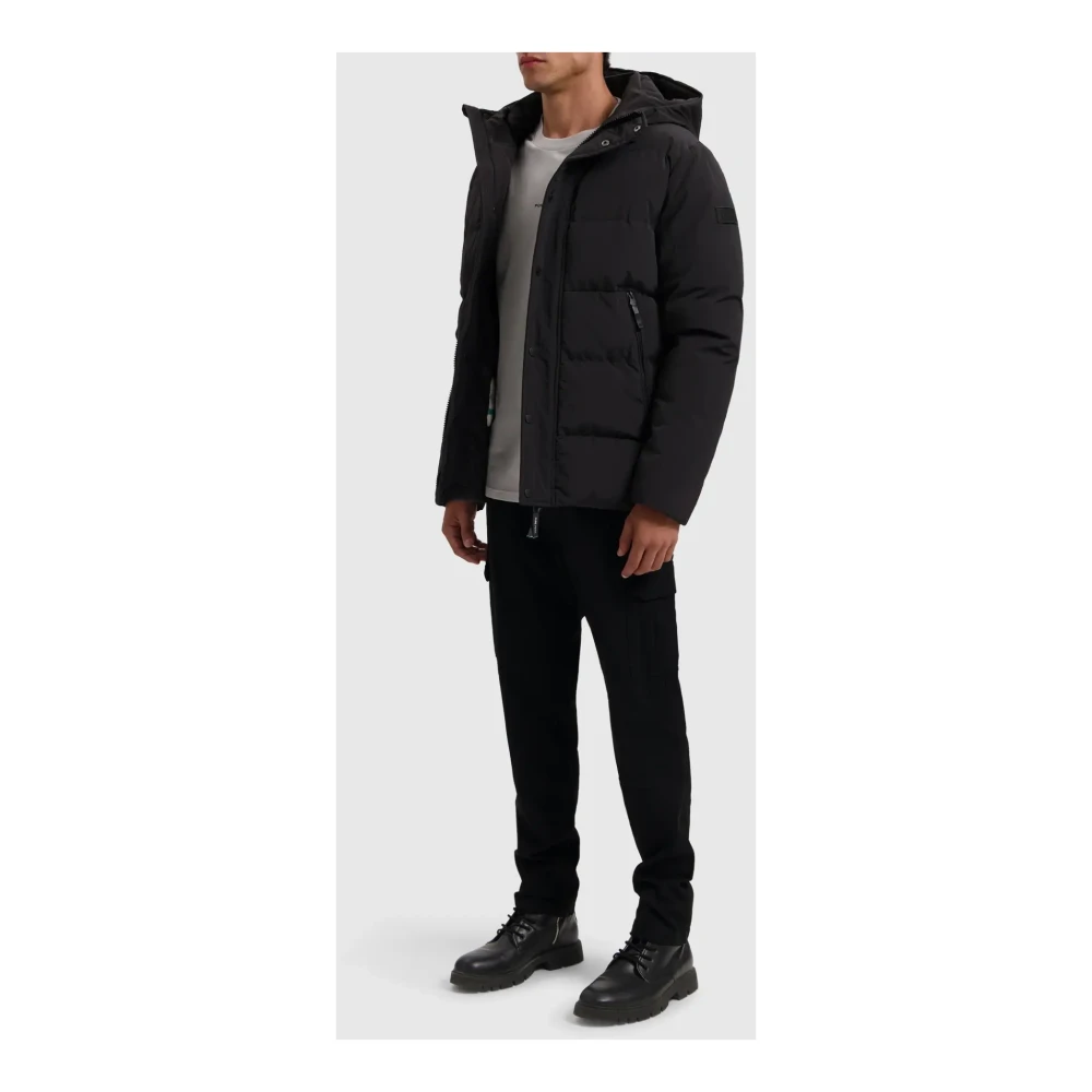 Pure Path Actieve Hoodiejas in Zwart Black Heren